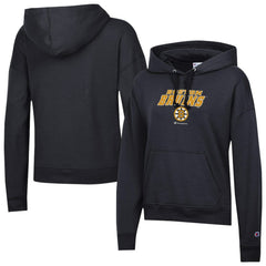 Boston Bruins Champion Women's Powerblend Fleece Hoodie Black