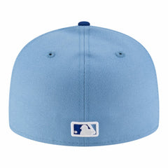 Kansas City Royals Authentic Collection On-Field 59FIFTY Fitted Hat White/Light Blue | New Era