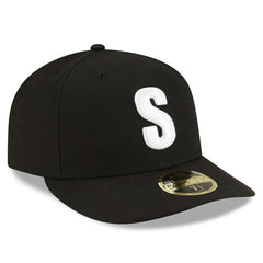 Seattle Mariners Authentic Collection Low Profile 59FIFTY Fitted Hat Black | New Era
