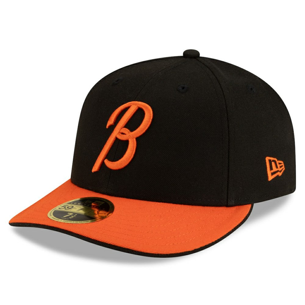 Baltimore Orioles Authentic Collection Low Profile 59FIFTY Fitted Hat Black/Orange | New Era
