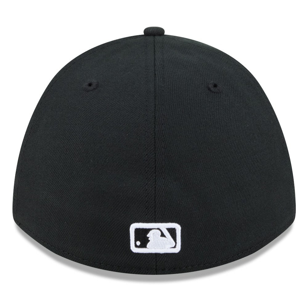 Seattle Mariners Authentic Collection Player Replica 39THIRTY M-Crown Flex Hat Black | New Era