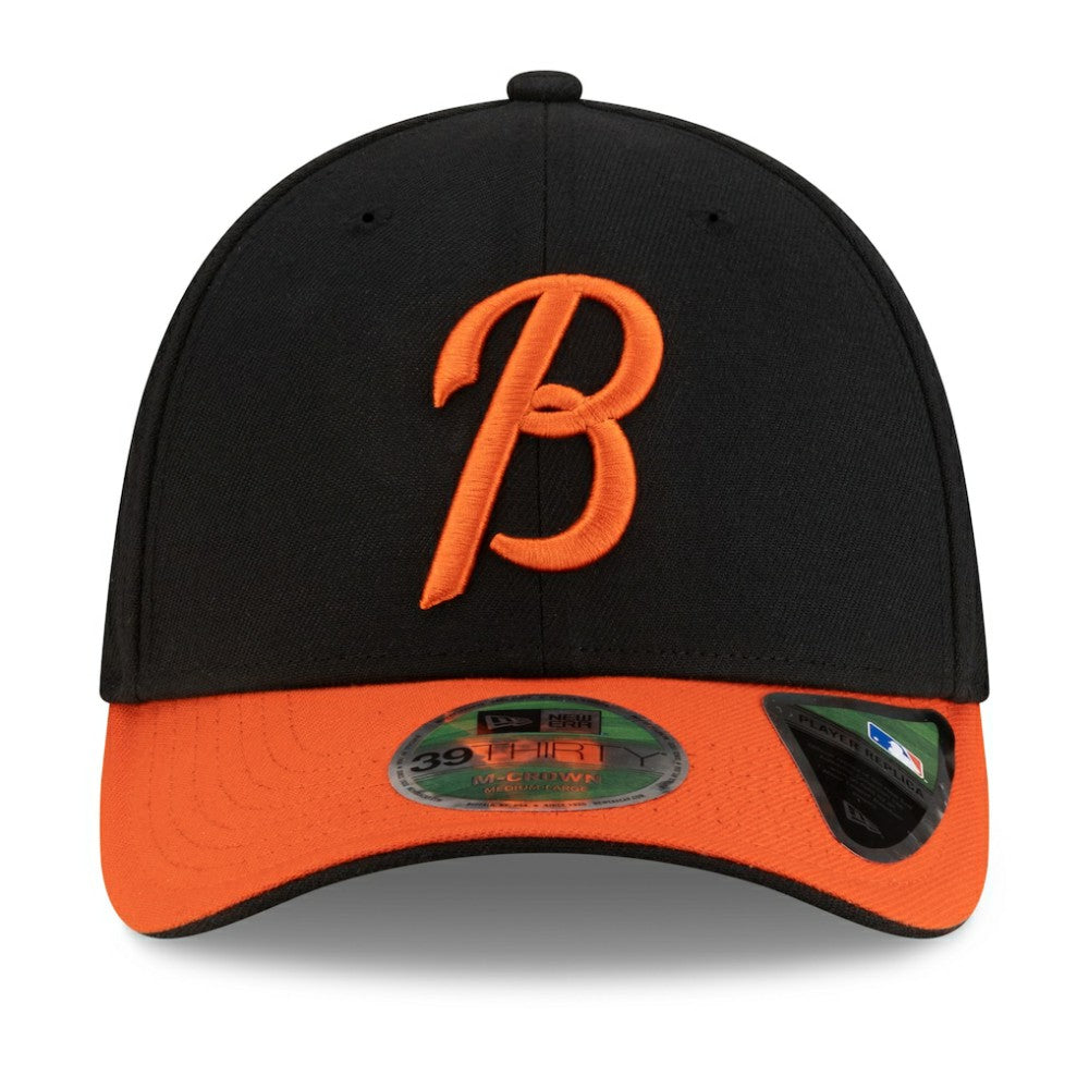 Baltimore Orioles Player Replica 39THIRTY Flex Hat Black/Orange | New Era