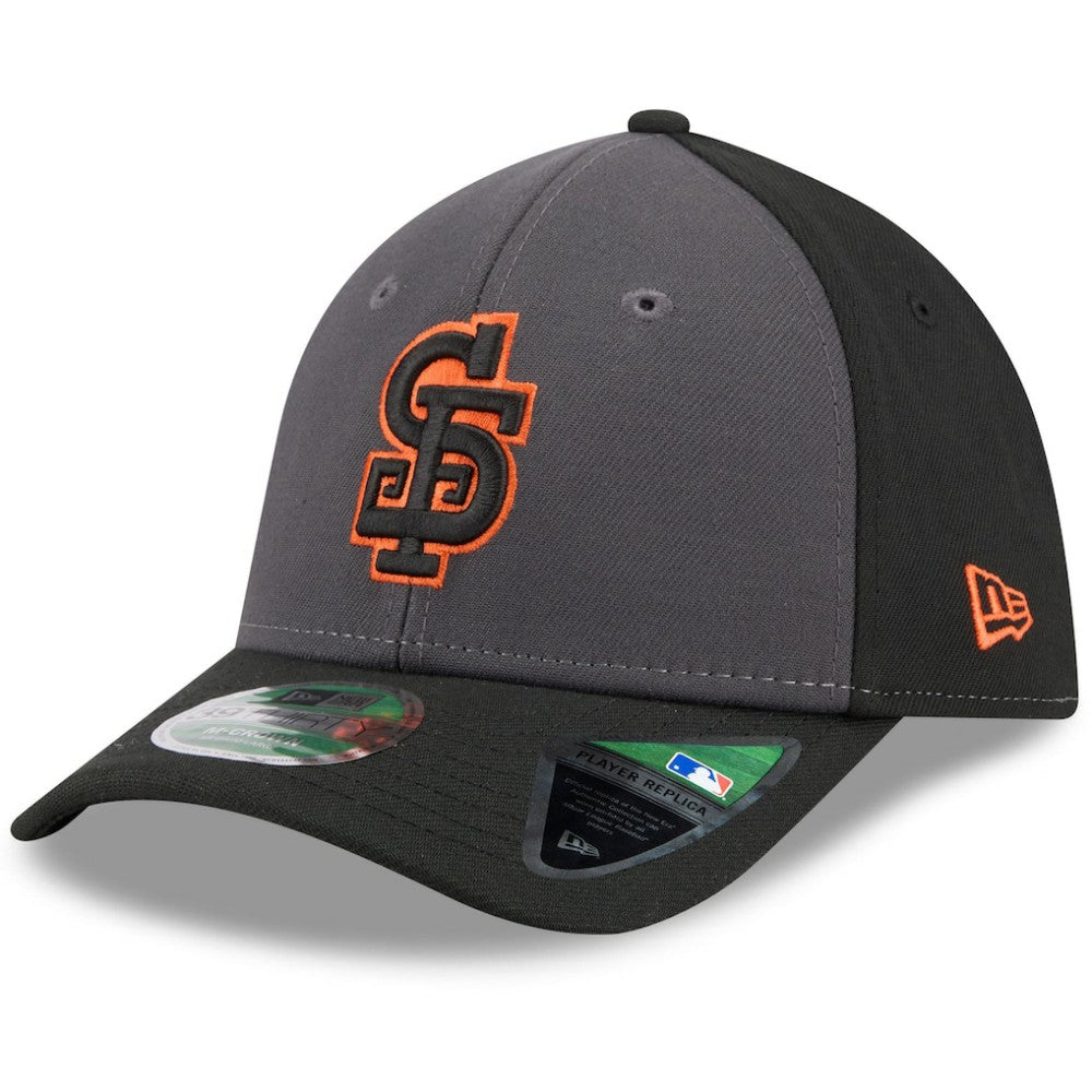 San Francisco Giants Player Replica Alternate 39THIRTY Flex Hat Gray/Black | New Era