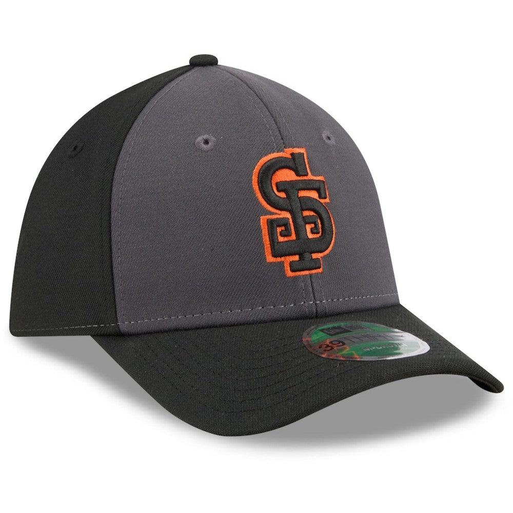 San Francisco Giants Player Replica Alternate 39THIRTY Flex Hat Gray/Black | New Era