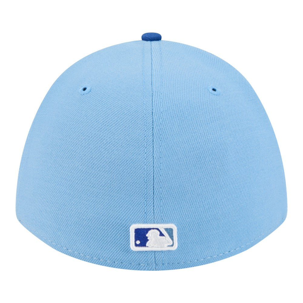 Kansas City Royals Player Replica 39THIRTY M-Crown Flex Hat White/Royal | New Era