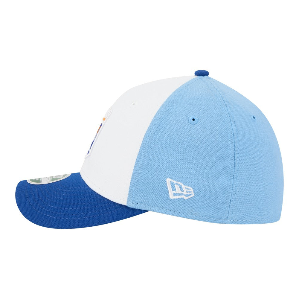 Kansas City Royals Player Replica 39THIRTY M-Crown Flex Hat White/Royal | New Era