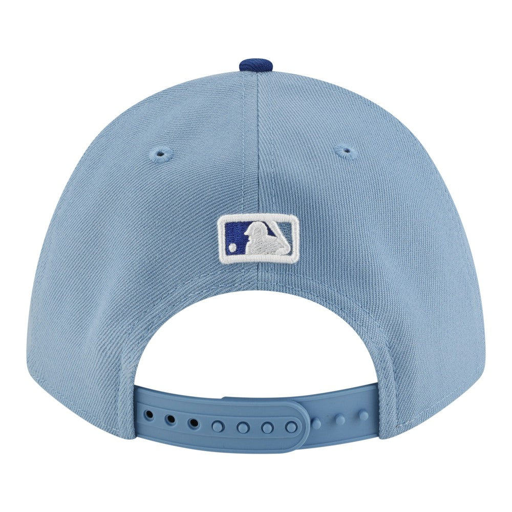 Kansas City Royals Player Replica 9FORTY M-Crown Adjustable Hat White/Light Blue | New Era