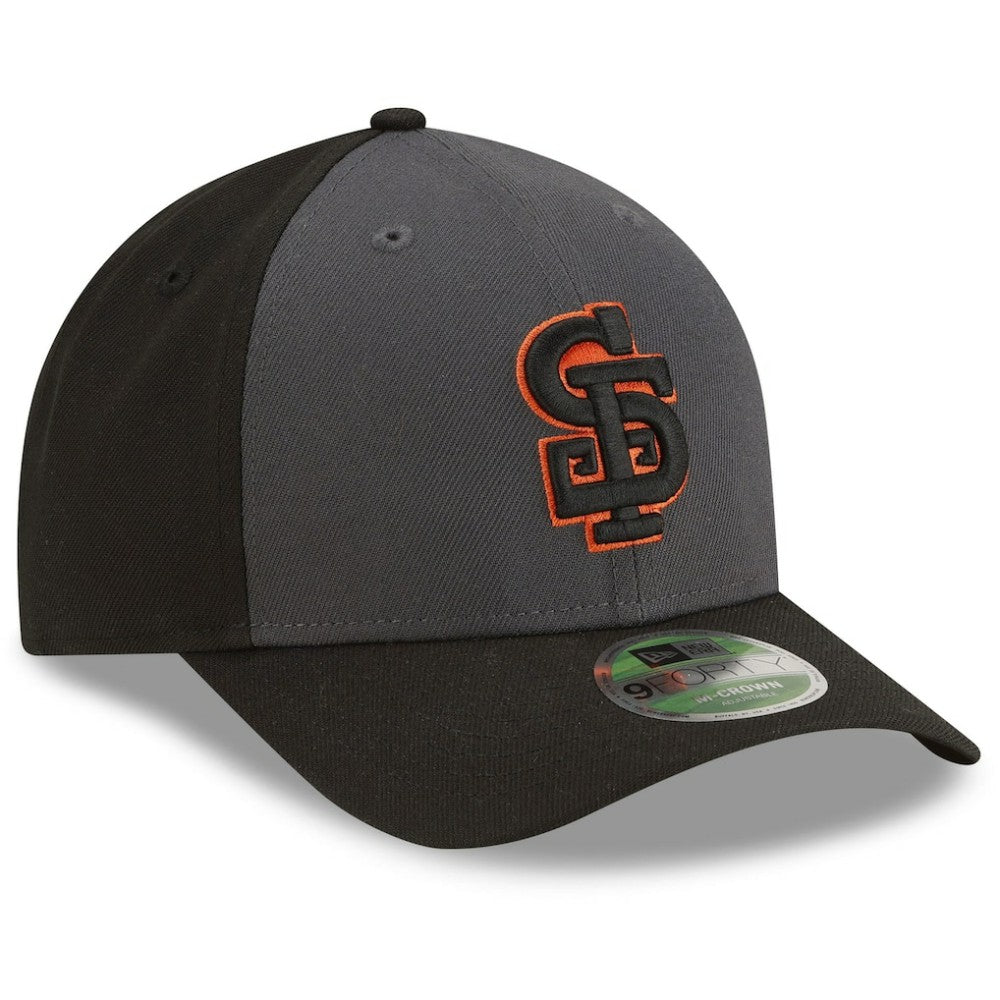 San Francisco Giants Player Replica Alternate 9FORTY M-Crown Adjustable Hat Gray/Black | New Era