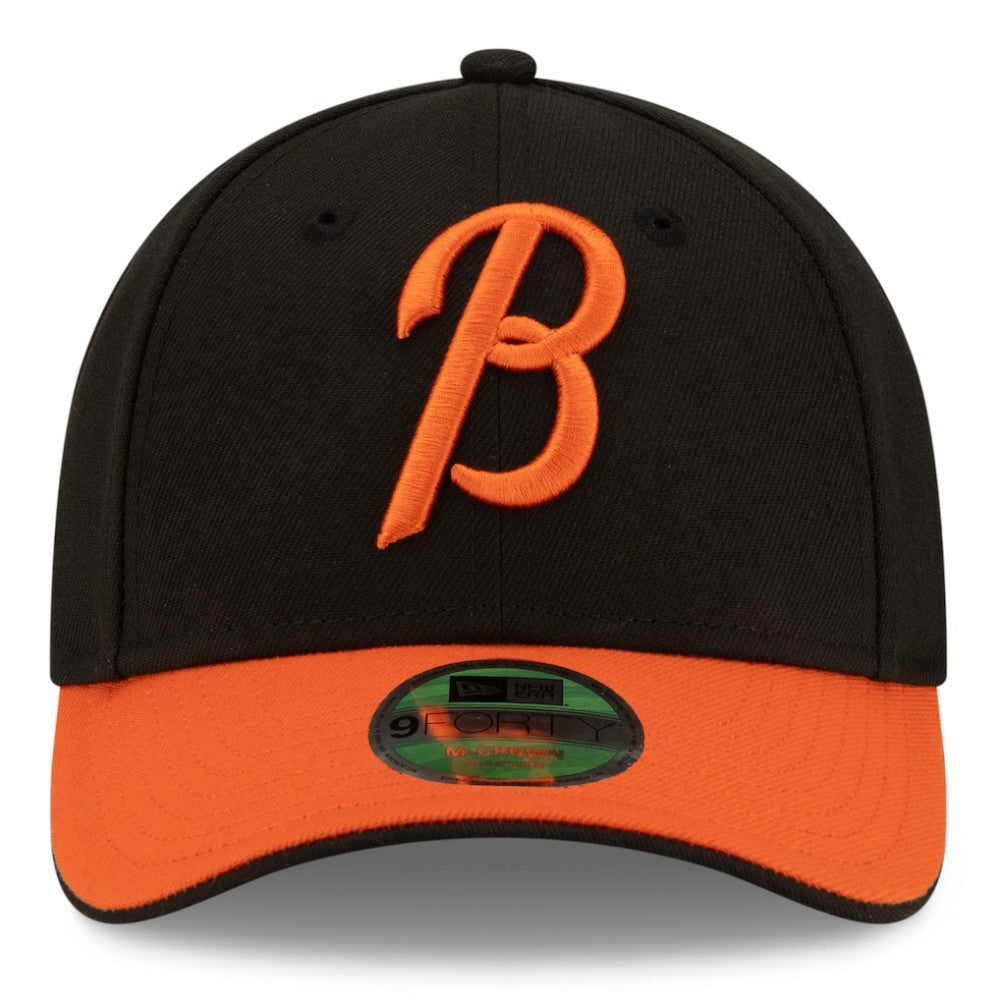 Baltimore Orioles Player Replica 9FORTY Adjustable Hat Black/Orange | New Era