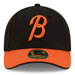 Baltimore Orioles Player Replica 9FORTY Adjustable Hat Black/Orange | New Era