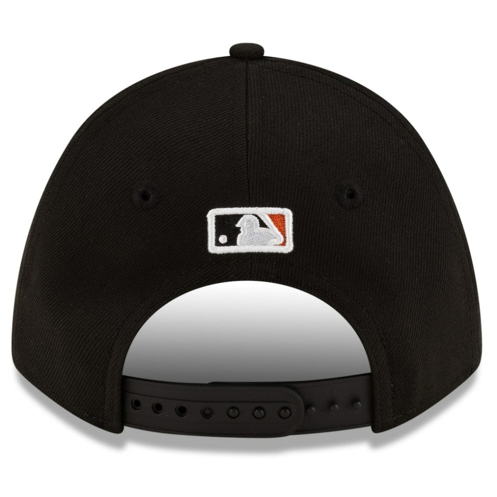 Baltimore Orioles Player Replica 9FORTY Adjustable Hat Black/Orange | New Era