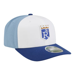 Kansas City Royals Player Replica 9SEVENTY Adjustable Hat White/Light Blue | New Era