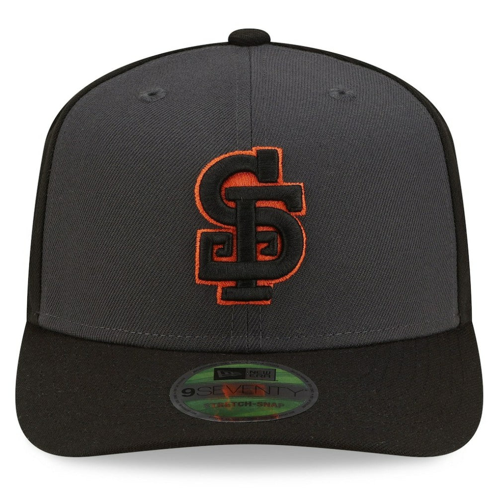 San Francisco Giants Player Replica Alternate 9SEVENTY Adjustable Hat Gray/Black | New Era