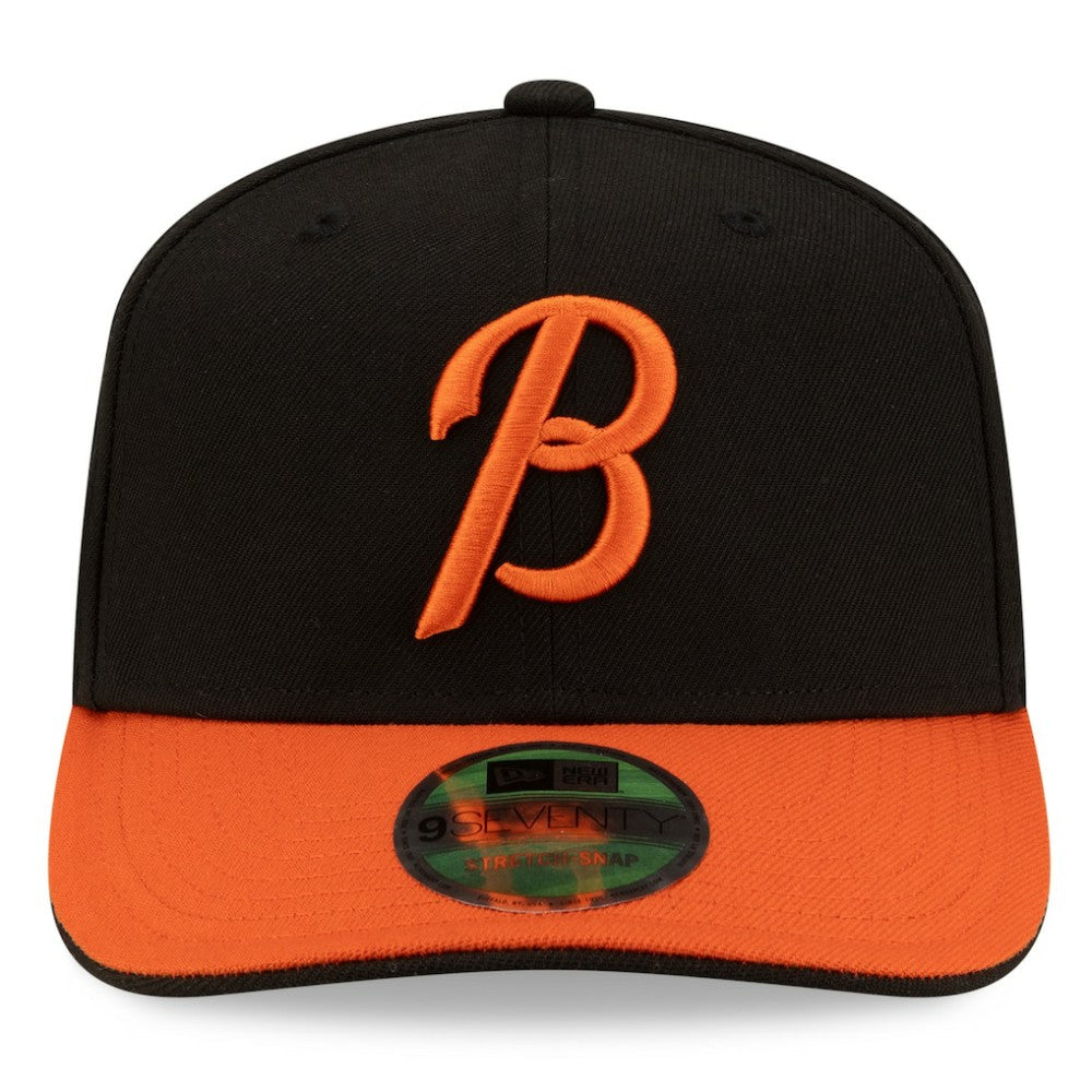 Baltimore Orioles Player Replica 9SEVENTY Adjustable Hat Black/Orange | New Era