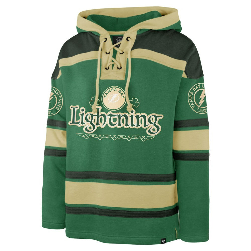 Tampa Bay Lightning '47 McLucky Superior Lacer Hoodie Kelly Green