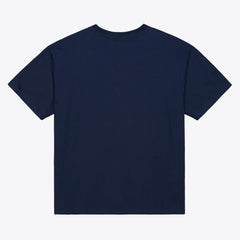 Seattle Mariners Script Sweep Arch T-Shirt Navy | Mitchell & Ness