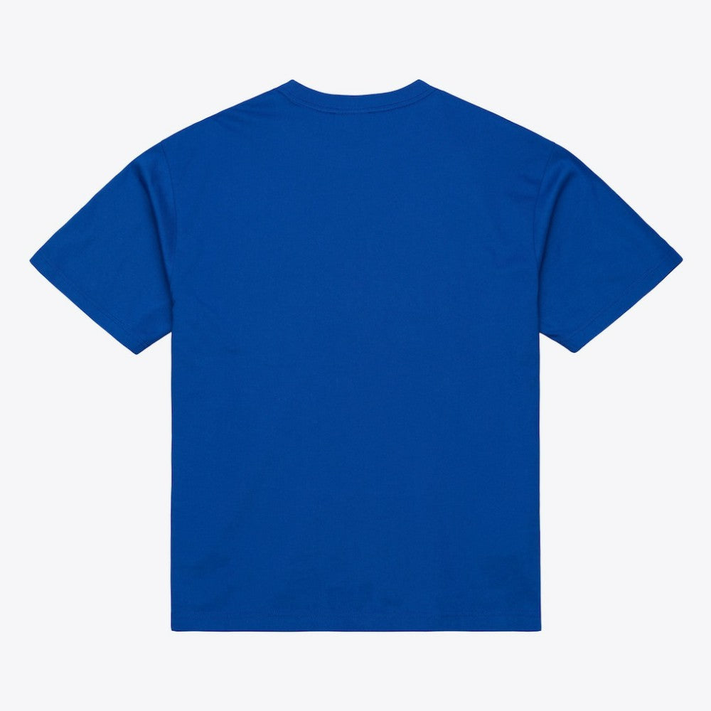 Los Angeles Dodgers Script Sweep Arch T-Shirt Royal | Mitchell & Ness