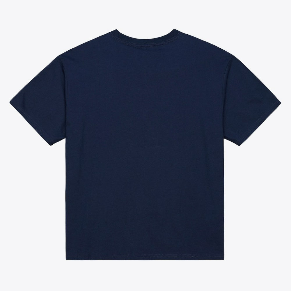 St. Louis Cardinals Script Sweep Arch T-Shirt Navy | Mitchell & Ness