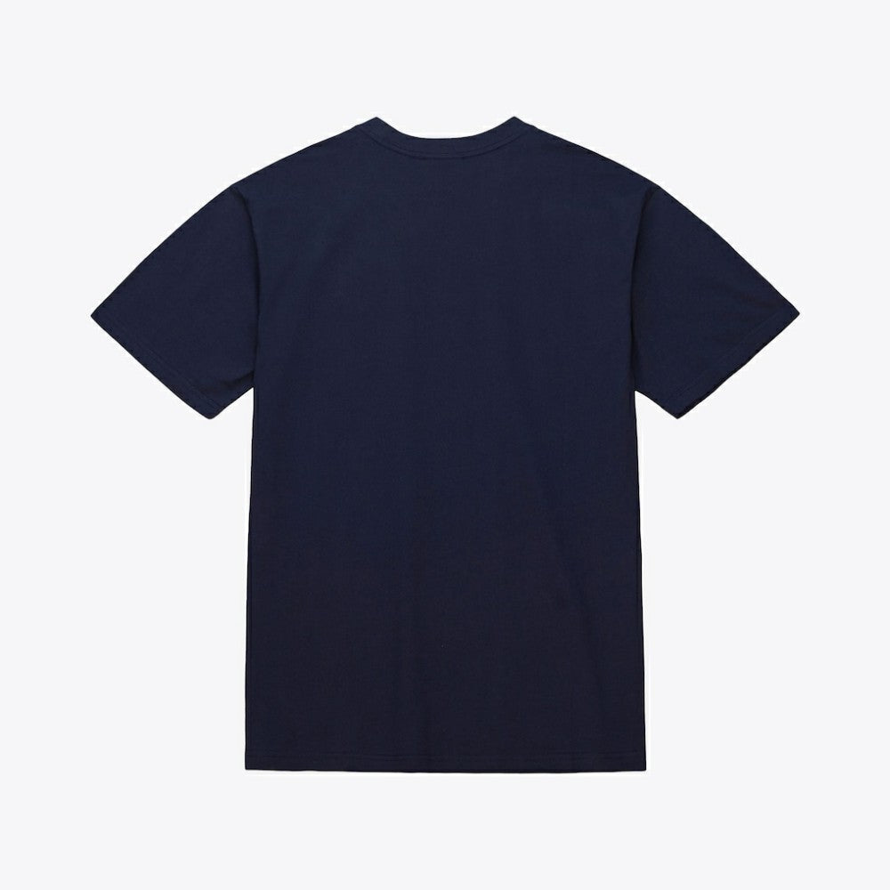 Boston Red Sox Script Sweep Arch T-Shirt Navy | Mitchell & Ness