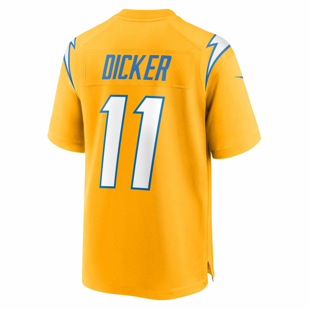 Cameron Dicker Los Angeles Chargers Alternate Game Jersey - Gold