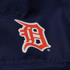 Detroit Tigers Full-Snap Hooded Coaches Jacket Navy | Mitchell & Ness