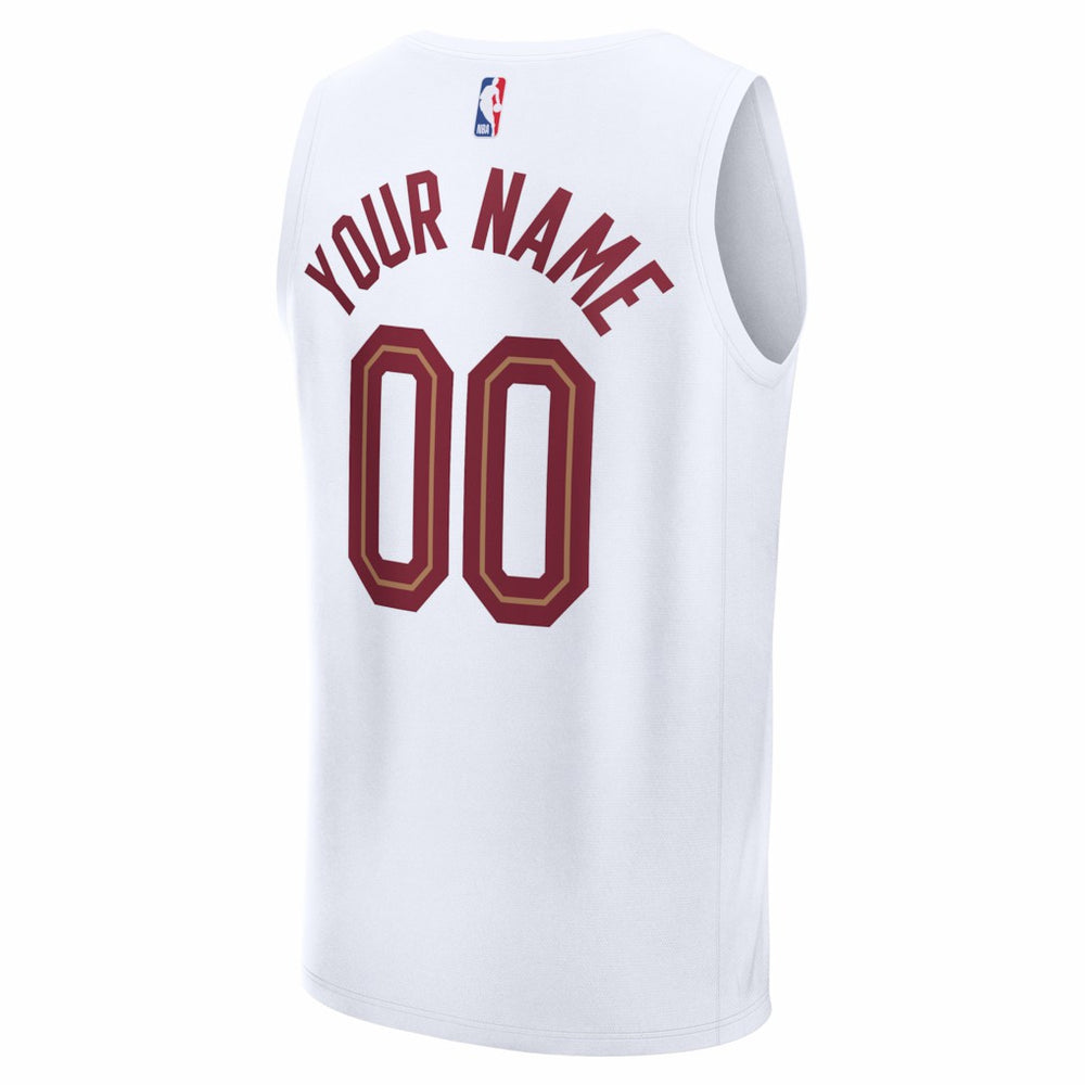 Cleveland Cavaliers Fastbreak Custom Jersey sale - Association Editi- White