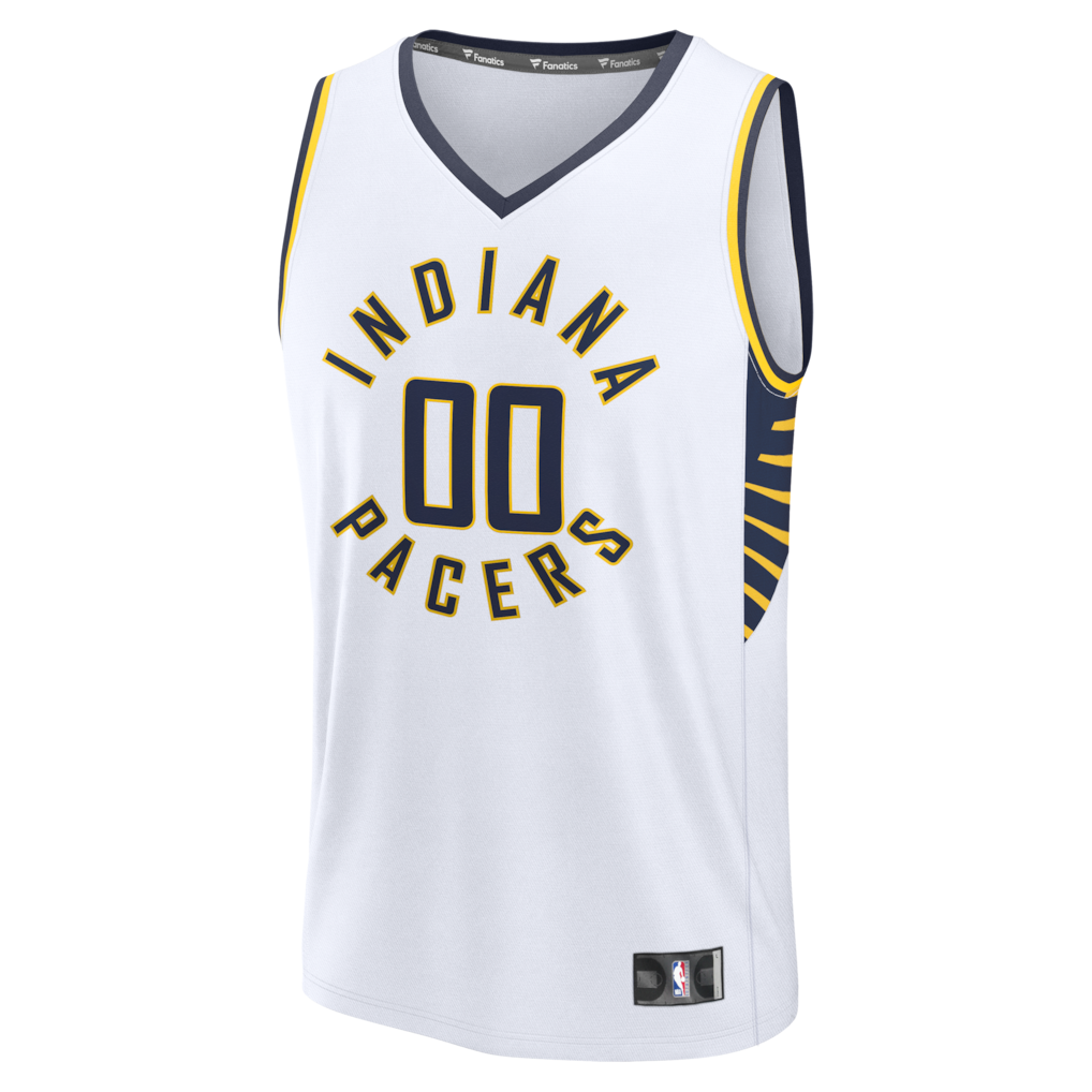 Indiana Pacers Fanatics Fast Break Custom Jersey - Icon Edition - White