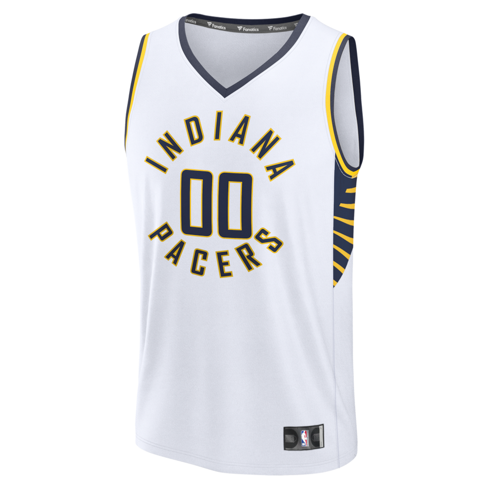Indiana Pacers Fanatics Fast Break Custom Jersey - Icon Edition - White