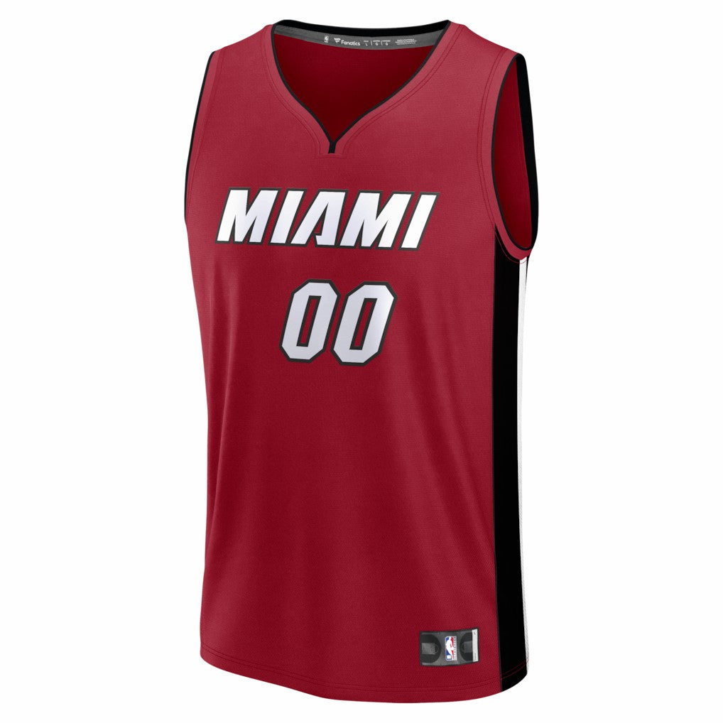 Miami Heat Fastbreak Custom Jersey - Statement Edition - Red
