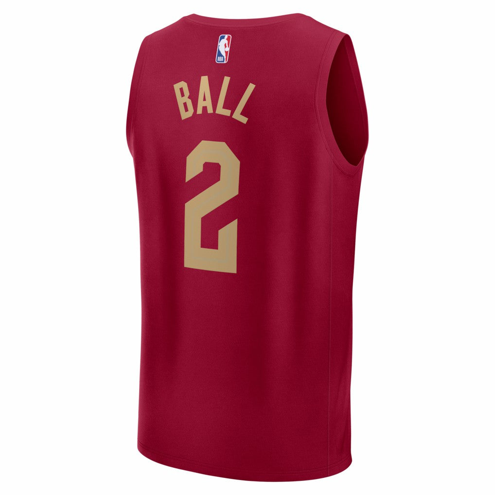 Lonzo Ball Cleveland Cavaliers Fast Break Replica Jersey sale - Wine sale - Icon Edition