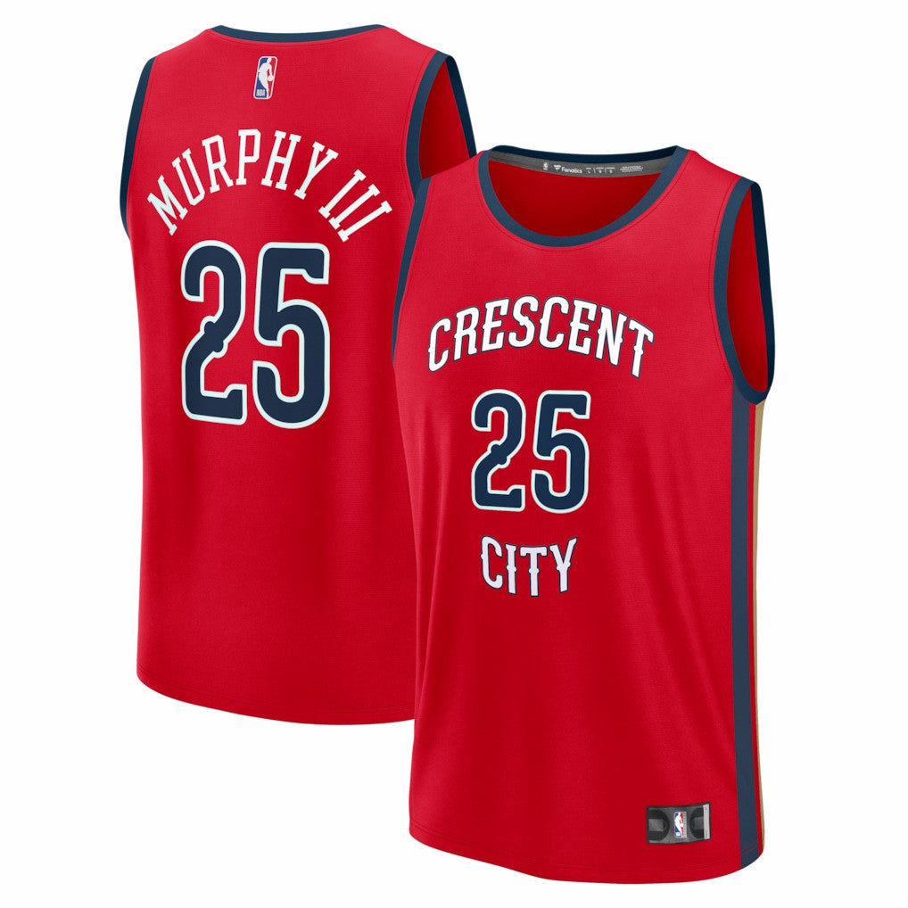 Trey Murphy III New Orleans Pelicans Fast Break Replica Player Jersey - Statement Edition - Red
