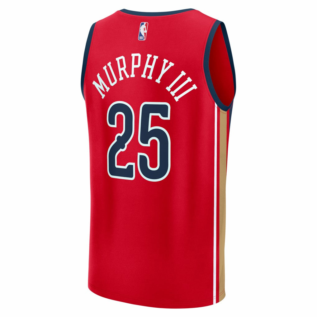 Trey Murphy III New Orleans Pelicans Fast Break Replica Player Jersey - Statement Edition - Red