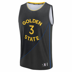 Will Richard Golden State Warriors Fast Break Replica Player Jersey sale - Statement Editi- Black