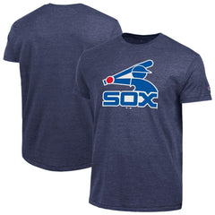 Chicago White Sox Champion Cooperstown Logo Tri-Blend T-Shirt Navy