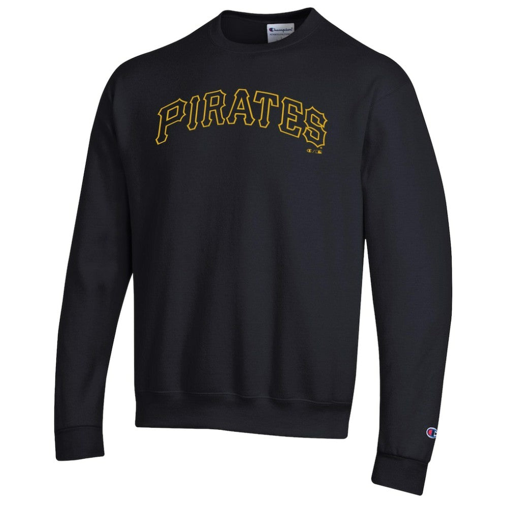 Pittsburgh Pirates Champion Powerblend Wordmark Sweatshirt Black