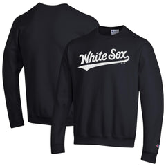 Chicago White Sox Champion Powerblend Wordmark Sweatshirt Black