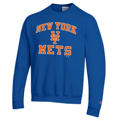 New York Mets Champion Heart & Soul Powerblend Sweatshirt Royal