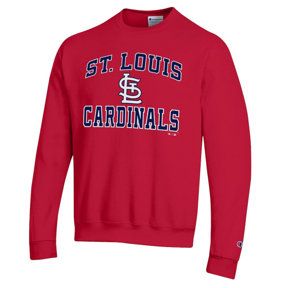 St. Louis Cardinals Champion Heart & Soul Powerblend Sweatshirt Red