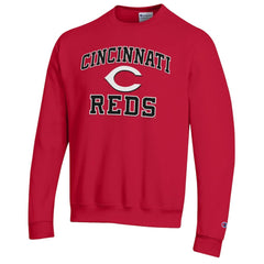 Cincinnati Reds Champion Heart & Soul Powerblend Sweatshirt Red