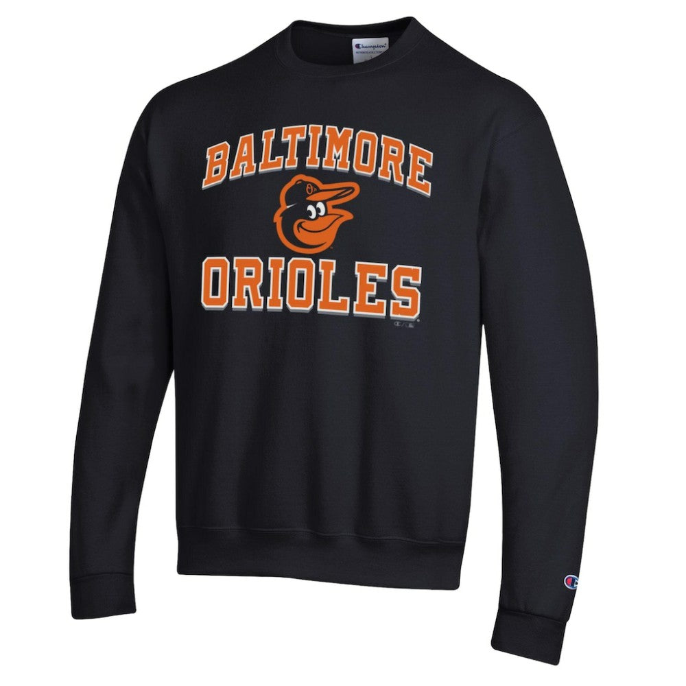 Baltimore Orioles Champion Heart & Soul Powerblend Sweatshirt Black