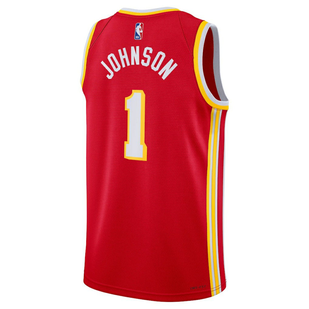 Jalen Johnson Atlanta Hawks Unisex Swingman Jersey - Icon Edition - Red