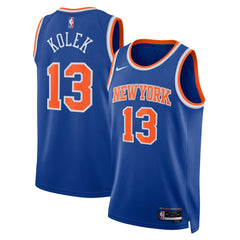 Tyler Kolek New York Knicks Unisex Swingman Jersey - Icon Edition - Blue