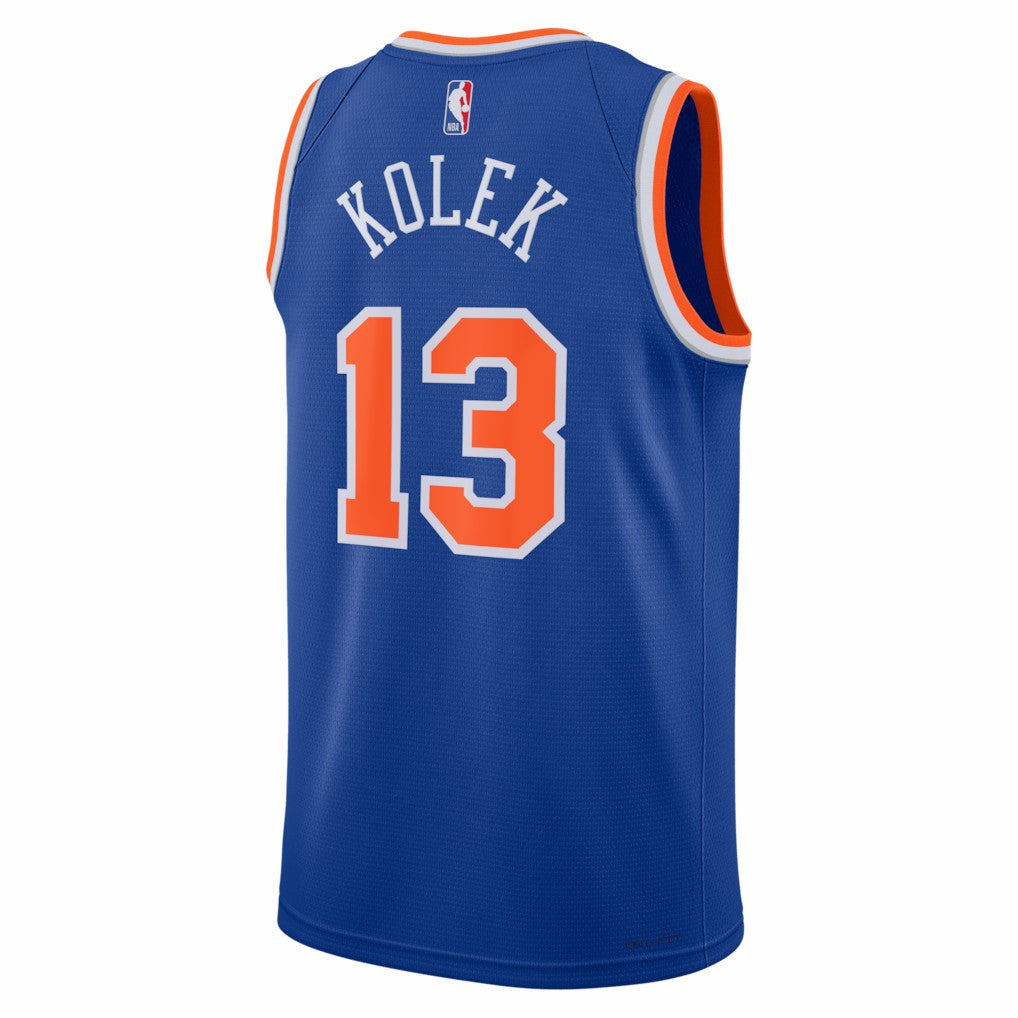 Tyler Kolek New York Knicks Unisex Swingman Jersey - Icon Edition - Blue