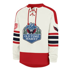 Washington Capitals '47 Pond Hockey Trio Eternal Lacer Sweatshirt Cream
