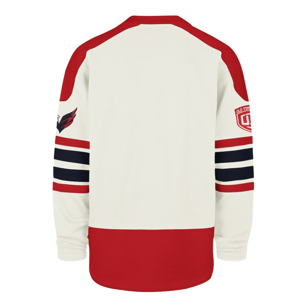 Washington Capitals '47 Pond Hockey Trio Eternal Lacer Sweatshirt Cream