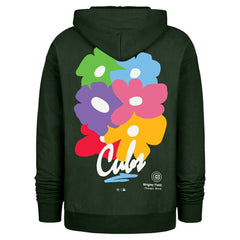Chicago Cubs Gallery Foundation Hoodie Dark Green | 47 brand