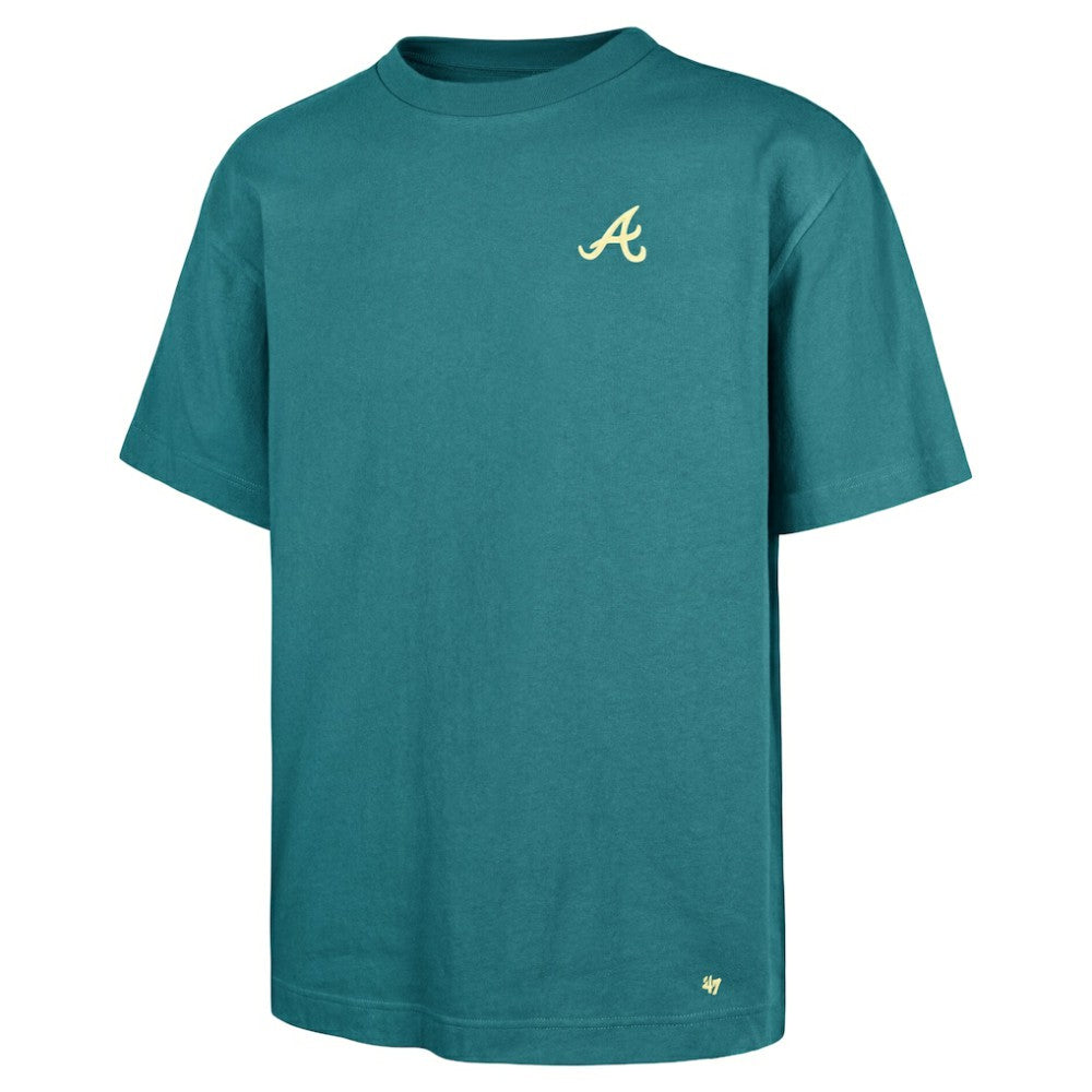 Atlanta Braves Leon Foundation T-Shirt Hunter Green | 47 brand