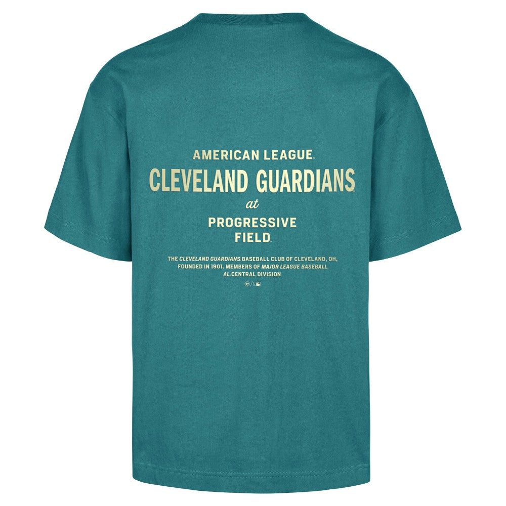 Cleveland Guardians Leon Foundation T-Shirt Hunter Green | 47 brand