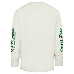 Los Angeles Dodgers Quiet Please Foundation Long Sleeve T-Shirt Cream | 47 brand