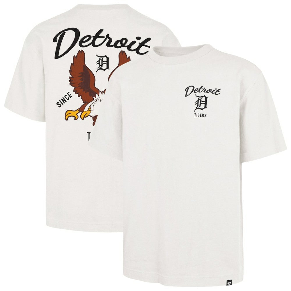 Detroit Tigers Souvenir Eagle Foundation T-Shirt Cream | 47 brand